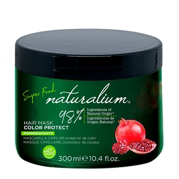 Haarmaske mit Granada Naturalium Superfood-Extrakt (300 ml): Ideal zum Schutz und zur Verlängerung der Farbintensität